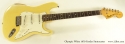 Fender Stratocaster Olympic White 1970 full front view