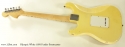 Fender Stratocaster Olympic White 1970 full rear view