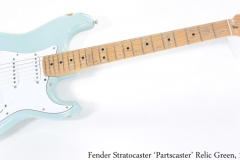 Fender Stratocaster 'Partscaster' Relic Green, 1997 Full Front View