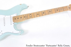 Fender Stratocaster 'Partscaster' Relic Green, 1997 Full Front View