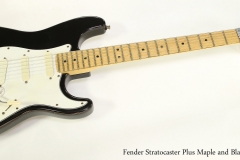 Fender Stratocaster Plus Maple and Black, 1991 Full Front View