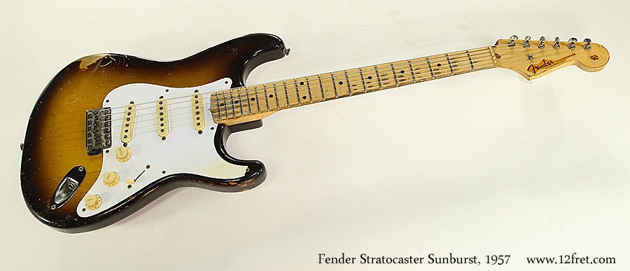 Fender Stratocaster Sunburst, 1957 Full Front View