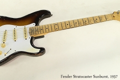 Fender Stratocaster Sunburst, 1957 Full Front View