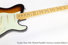 Fender Strat-Tele Hybrid Parallel Universe Limited Edition Sunburst   Full Front VIew