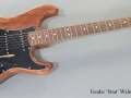 Fender Strat Walnut 1983 full front view