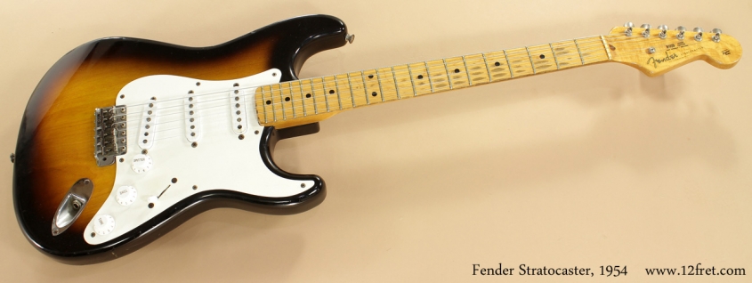 1954 Fender Stratocaster full front view