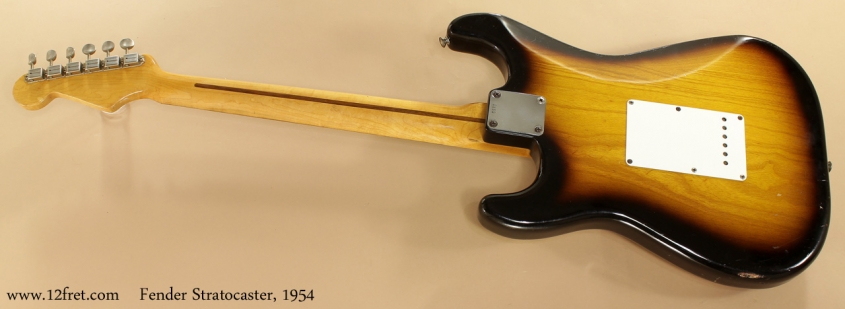 1954 Fender Stratocaster full rear view