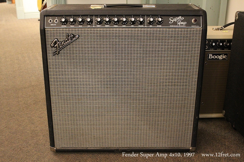 Fender Super Amp 4x10, 1997 Full Front View