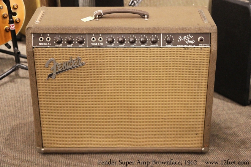 Fender Super Amp Brownface, 1962 Full Front View
