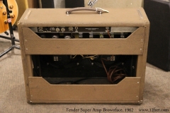 Fender Super Amp Brownface, 1962 Full Rear View
