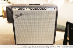 Fender Super Reverb Silverface, 1970 Full Front View