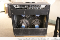 Fender Super Reverb Silverface, 1970 Full Rear View