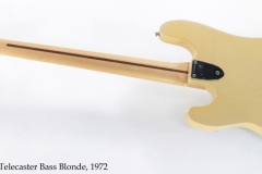 Fender Telecaster Bass Blonde, 1972 Full Rear View