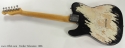 Fender Telecaster Refinished 1966 full rear view