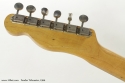 Fender Telecaster Refinished 1966 head rear