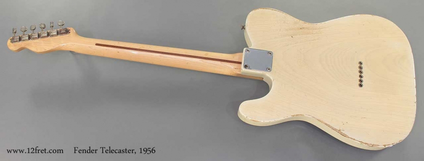 Fender Telecaster 1956 full rear view