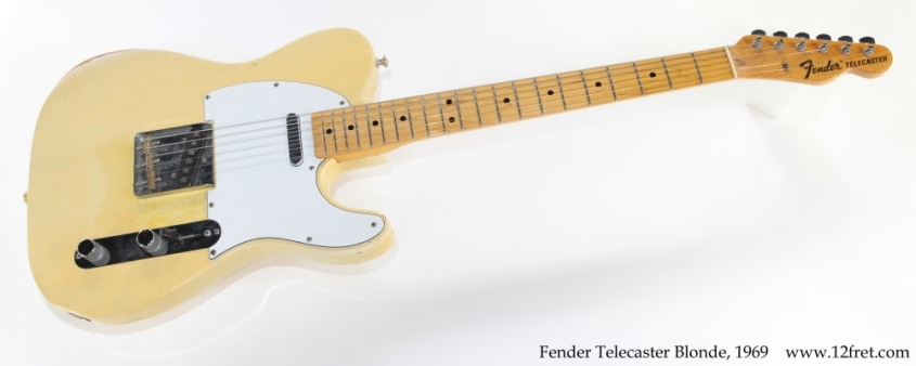 Fender Telecaster Blonde, 1969 Full Front View