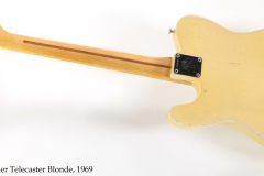 Fender Telecaster Blonde, 1969 Full Rear View