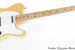 Fender Telecaster Blonde, 1972 Full Front View