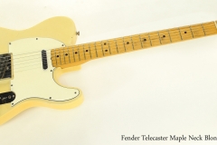 Fender Telecaster Maple Neck Blonde, 1966  Full Front VIew