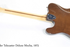 Fender Telecaster Deluxe Mocha, 1975 Full Rear View