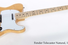Fender Telecaster Natural, 1974 Full Front View