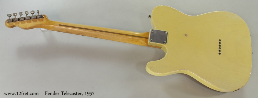 Fender Telecaster, 1957 Full Rear View