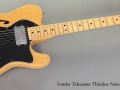 1978 Fender Telecaster Thinline Natural full front view