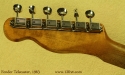 Fender Telecaster 1963 head rear