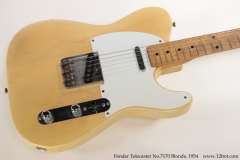 Fender Telecaster No.7170 Blonde, 1954 Top View