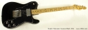 Fender Telecaster Custom Black 1974 full front view