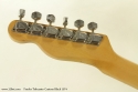 Fender Telecaster Custom Black 1974 head rear