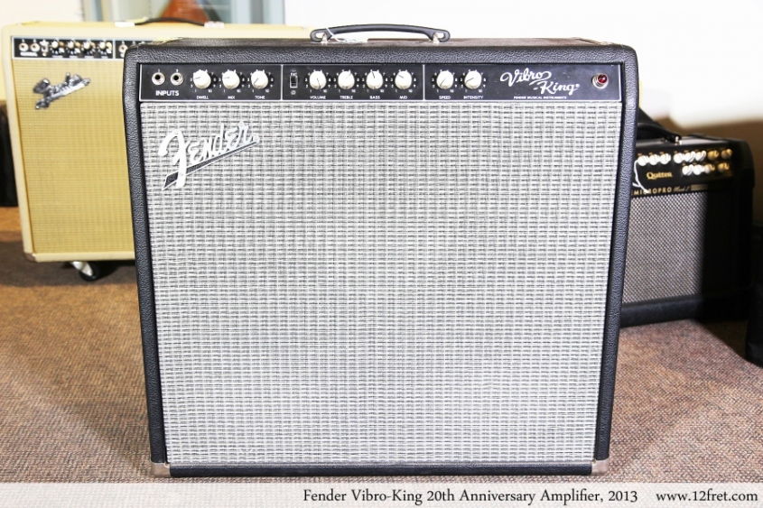 Fender Vibro-King 20th Anniversary Amplifier, 2013 Full Front View