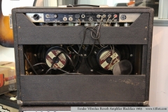 Fender Vibrolux Reverb Amplifier Blackface 1965   Full Rear View