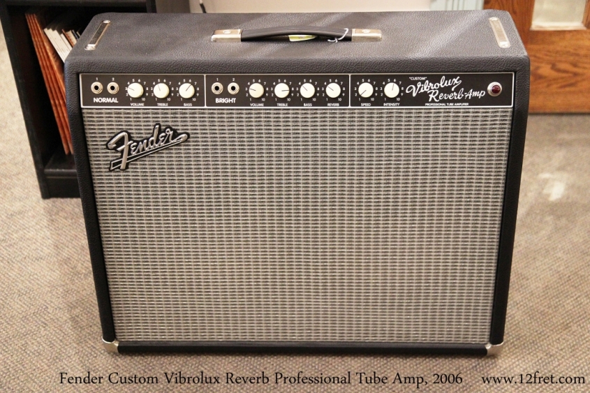 Fender Custom Vibrolux Reverb Professional Tube Amp, 2006  Full Front View