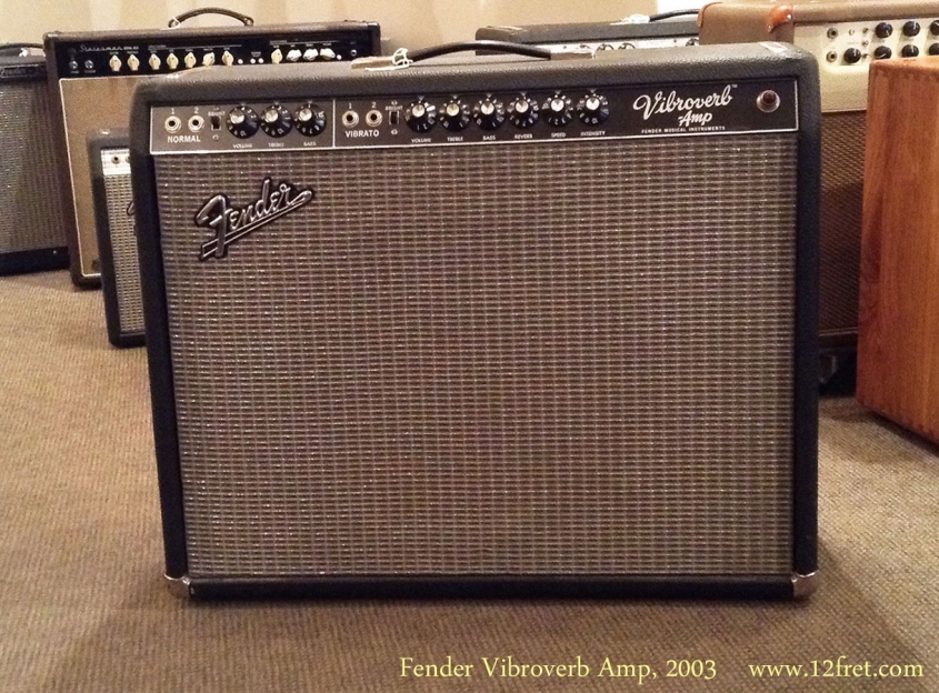 Fender Vibroverb Amp, 2003 Full Front View