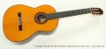 Arcángel Fernández by Marcelo Barbero (Hijo) Classical Guitar, 1971 Full Front View