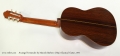 Arcángel Fernández by Marcelo Barbero (Hijo) Classical Guitar, 1971 Full Rear View