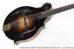 Fintan McEnroe MC18 F-Style Mandolin Sunburst, 2023 Front View
