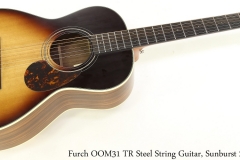 Furch OOM31 TR Steel String Guitar, Sunburst 2016 Full Front View