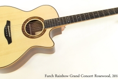 Furch Rainbow Grand Concert Rosewood, 2018 Full Front View