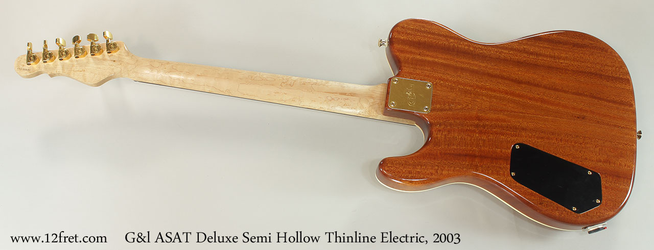 2003 G&l ASAT Deluxe Semi Hollow Thinline SOLD | www.12fret.com 2003 G&l ASAT Deluxe Semi Hollow Thinline SOLD | www.12fret.com