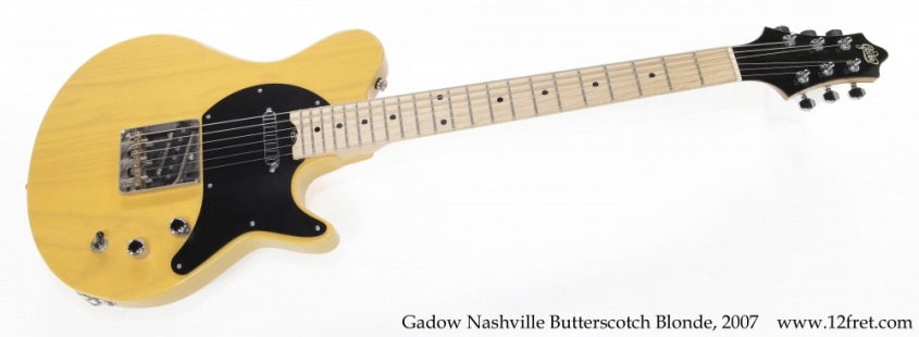 Gadow Nashville Butterscotch Blonde, 2007 Full Front View