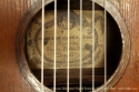Gennaro Fabricatore Napoli Romantic Era Guitar 1830 label