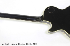 Gibson 1954 Les Paul Custom Reissue Black, 2000  Full Rear View
