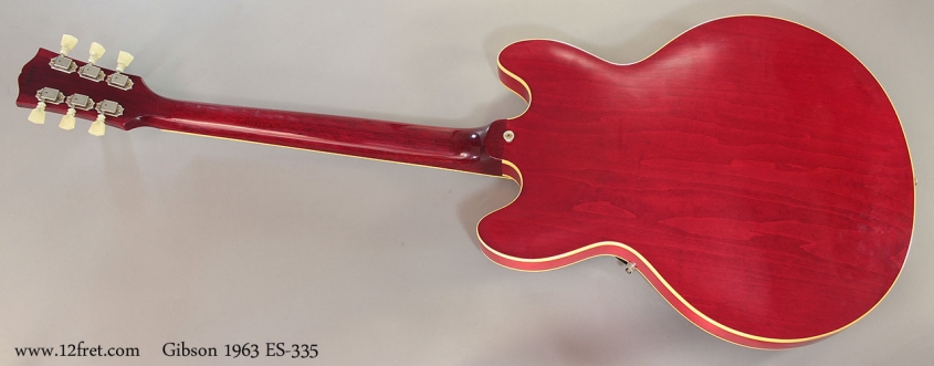 Gibson 1963 ES-335 Full Rear View