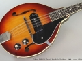 Gibson EM-150 Electric Mandolin Sunburst, 1969 Top