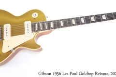 Gibson 1956 Les Paul Goldtop Reissue, 2020 Full Front View