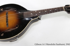 Gibson A-1 Mandolin Sunburst, 1941 Full Front View