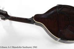 Gibson A-1 Mandolin Sunburst, 1941 Full Rear View